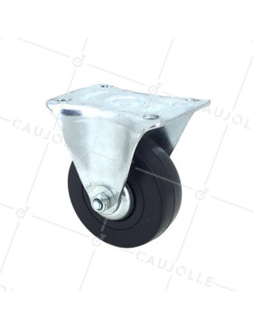 Ruota FISSA PER MANUTENZIONE CLASSICA DIAMETRO 65 MM CARICO 50 KG - S7C 65 • Caujolle