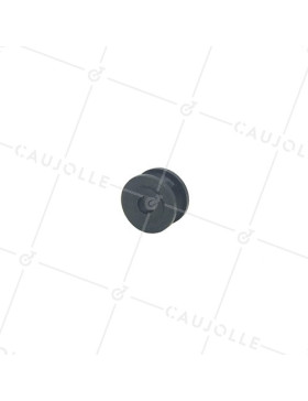 PULLEA PLASTICA DIAMETRO 20 MM ASSE 6 MM CARICO 12 KG PER CAVO DI 6 MM • Caujolle