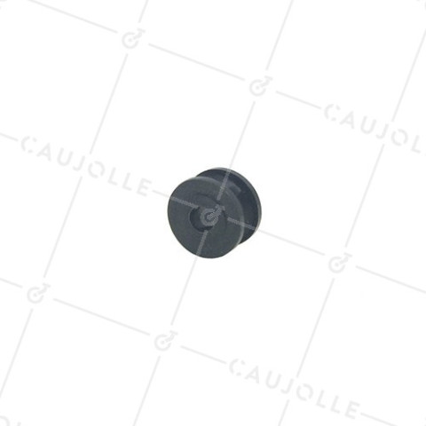 PULLEA PLASTICA DIAMETRO 20 MM ASSE 6 MM CARICO 12 KG PER CAVO DI 6 MM • Caujolle