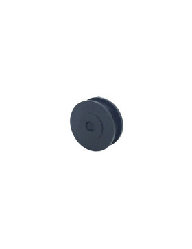 PULLE' IN PLASTICA DIAMETRO 30 MM CARICO 40KG ASSE 6 MM PER CAVO DI 6 MM
