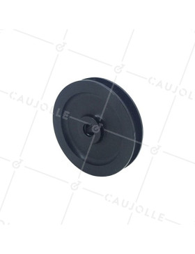 PULLEA PLASTICA DIAMETRO 70 MM CARICO 80KG ASSE 8 MM PER CAVO DI 9 MM • Caujolle