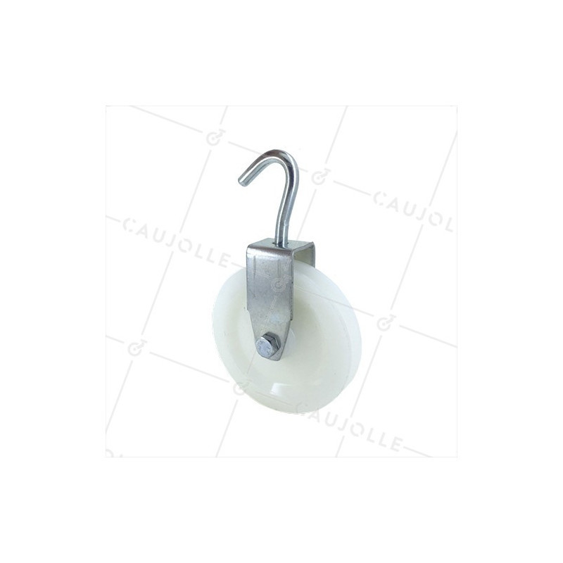 PULLEY A GANCIO DIAMETRO 80 MM