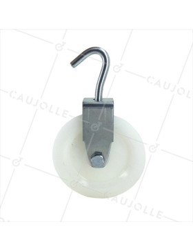 PULLEY A GANCIO DIAMETRO 80 MM
