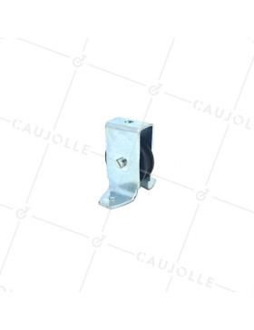 PULLEY A GANCIO DIAMETRO 40 MM CARICO 60 KG PER CAVO DI 8 MM • Caujolle