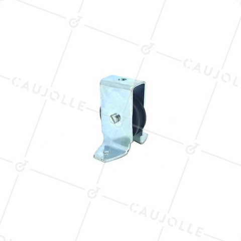 PULLEY A GANCIO DIAMETRO 40 MM CARICO 60 KG PER CAVO DI 8 MM • Caujolle