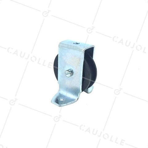 PULLEY A GAMBE DIAMETRO 50 MM CARICO 60 KG PER CAVO DI 8 MM • Caujolle