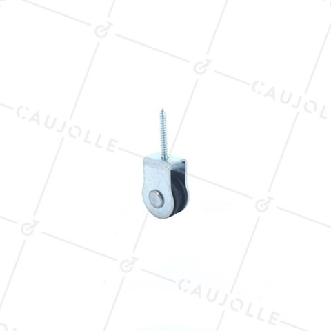 PULLEA A TIRFORO DIAMETRO 20 MM CARICO 12 KG PER CAVO DI 4 MM • Caujolle