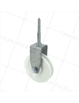 PULLEY A TIRFOR DIAMETRO 80 MM CARICO 100 KG PER CAVO DI 8 MM • Caujolle