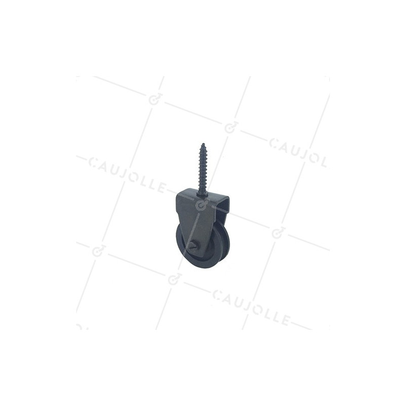 PULLE NERA A VITE DIAMETRO 40