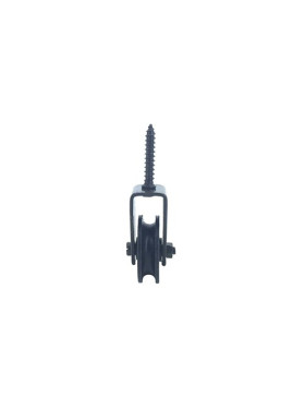 PULLE NERA A VITE DIAMETRO 40