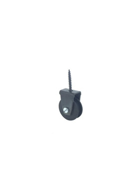 PULLE NERA A VITE DIAMETRO 30