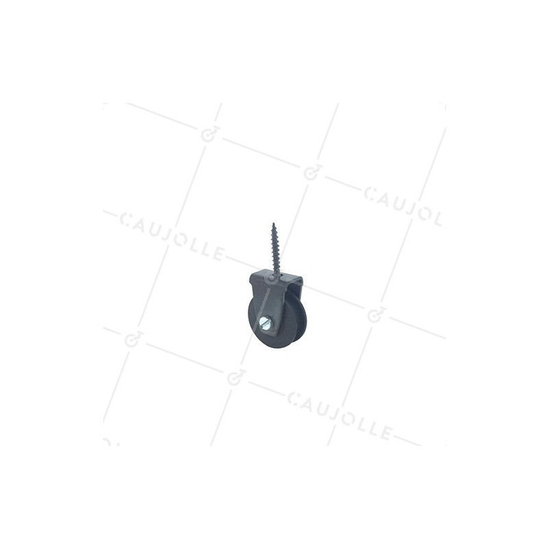 PULLE NERA A VITE DIAMETRO 30