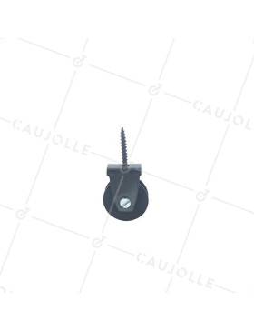 PULLE NERA A VITE DIAMETRO 30