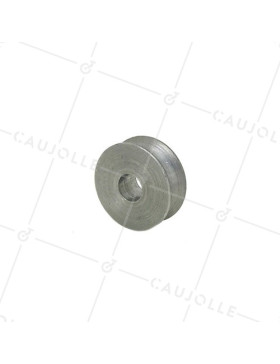 POULETTO ACCIAIO A Gola TONDA PER CAVO DI 10 MM DIAMETRO 40 MM ASSE 11 MM CARICO 60 KG • Caujolle