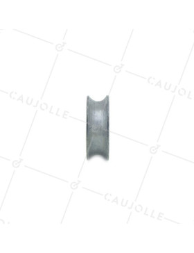 POULIE IN ACCIAIO A Gola TONDA PER CAVO DI 10 MM DIAMETRO 40 MM ASSE 13 MM CARICO 60 KG