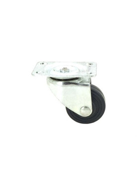 Ruota D'AMEUBLEMENT CAOUTCHOUC DIAMETRO 30 MM CARICO 15 KG - S12C30