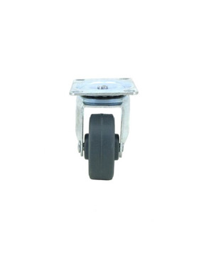 Ruota D'AMEUBLEMENT CAOUTCHOUC DIAMETRO 42 MM CARICO 20 KG - S12C42