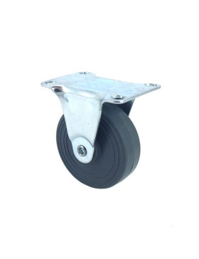 Ruota D'AMEUBLEMENT CAOUTCHOUC DIAMETRO 50 MM CARICO 30 KG - S18C50