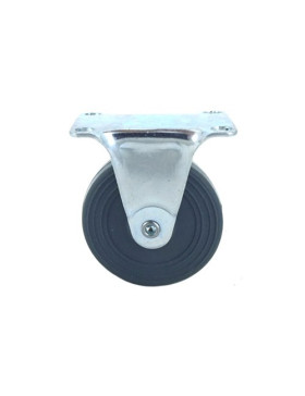 Ruota D'AMEUBLEMENT CAOUTCHOUC DIAMETRO 50 MM CARICO 30 KG - S18C50