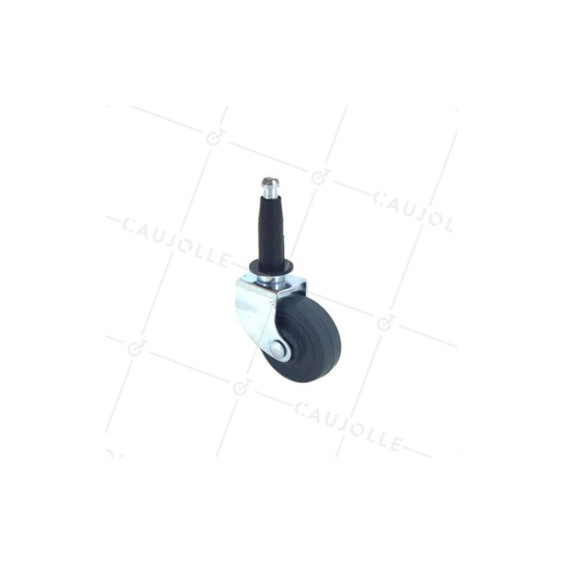 Ruota D’AMEUBLEMENT PIVOTANTE A ROD DIAMETRO 35 MM CARICO 15 KG -S40C35