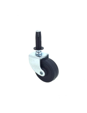 Ruota D’AMEUBLEMENT PIVOTANTE A ROD DIAMETRO 42 MM CARICO 20 KG -S40C42