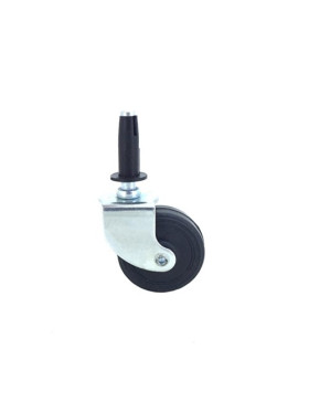 Ruota D’AMEUBLEMENT PIVOTANTE A ROD DIAMETRO 42 MM CARICO 20 KG -S40C42
