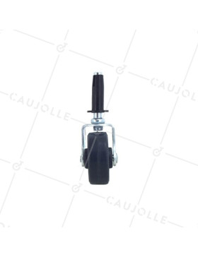 Ruota D’AMEUBLEMENT PIVOTANTE A ROD DIAMETRO 42 MM CARICO 20 KG -S40C42
