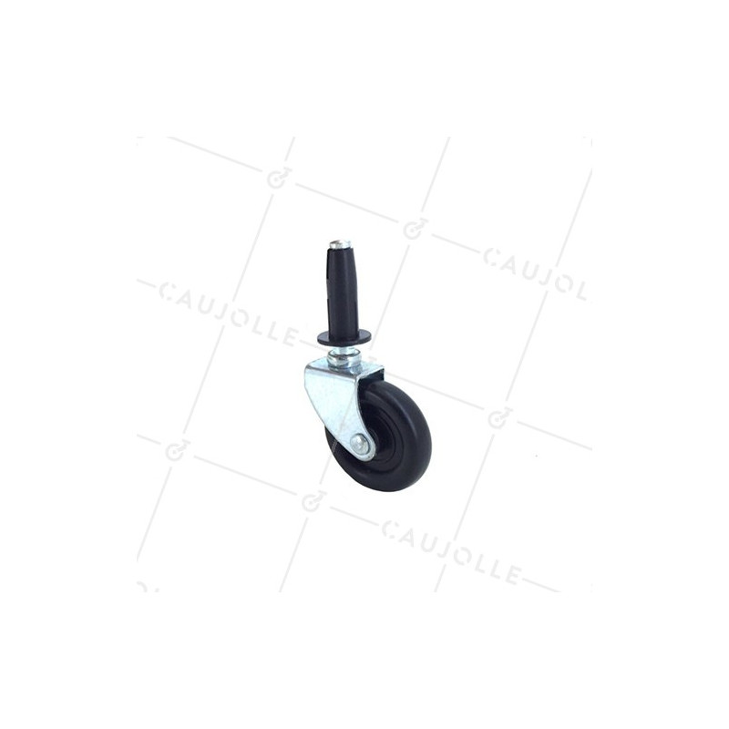 Ruota D’AMEUBLEMENT PIVOTANTE A RONDELLO DIAMETRO 37 MM CARICO 6 KG - S30 37