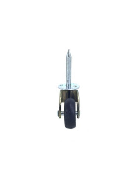 Ruota D'ARREDAMENTO DIAMETRO 30 MM CARICO 20 KG DA FISSARE CON MARTELLO PER FORO DI 6 MM