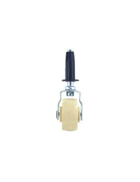 Ruota D'AMEUBLEMENT PIVOTANTE A ROD DIAMETRO 30 MM CARICO 15 KG - S400