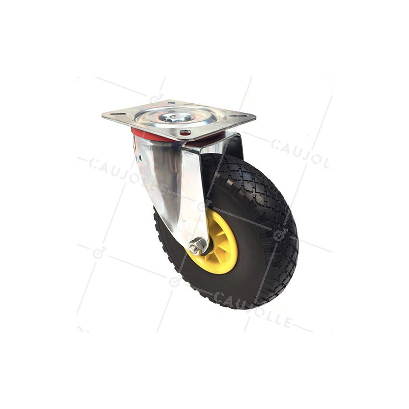 Ruota INDESTRUTTIBILE PIVOTANTE DIAMETRO 260 MM CARICO 50 KG -S20-1 260 INCR