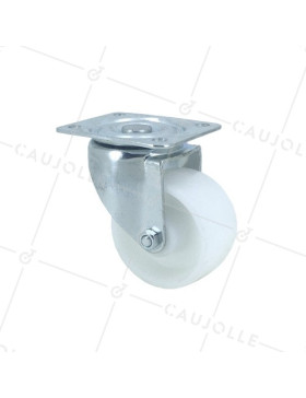 Ruota DI MANUTENZIONE POLIPROPILENE DIAMETRO 65MM CARICO 50KG -S2P65 • Caujolle