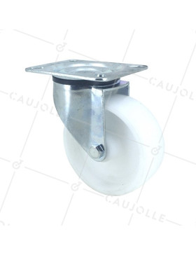Ruota DI MANUTENZIONE IN POLIPROPILENE DIAMETRO 100 MM CARICO 125 KG - S2P100 • Caujolle