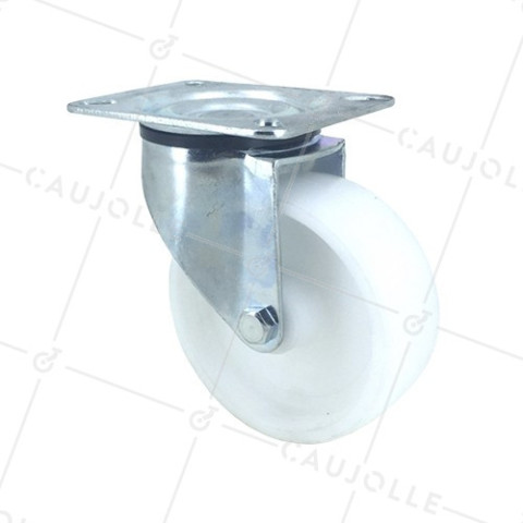 Ruota DI MANUTENZIONE IN POLIPROPILENE DIAMETRO 100 MM CARICO 125 KG - S2P100 • Caujolle