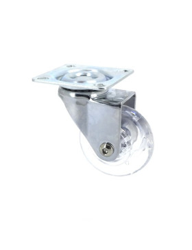 Ruota PIVOTANTE TRASPARENTE DESIGN DIAMETRO 60 MM CARICO 50 KG - S140TR 60P