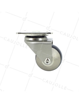 Ruota SPHERICA A PIVOTAMENTO FACILE DIAMETRO 50 MM CARICO 70 KG - CHUNKY 50P