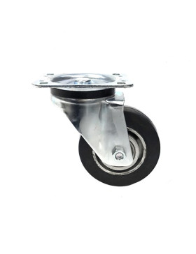 Ruota IN GOMMA FLESSIBILE DIAMETRO 125MM CARICO 280 KG - S76AS 125