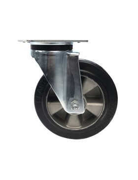 ROULETTE MANUTENTION RENFORCÉE CAOUTCHOUC S76AS DIAMÈTRE 200MM 