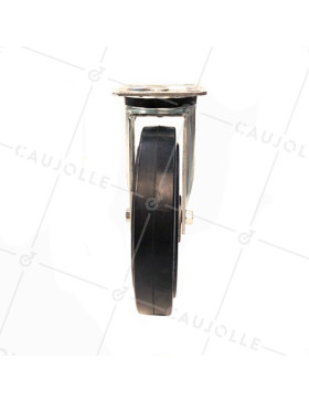 ROULETTE MANUTENTION RENFORCÉE CAOUTCHOUC S76AS DIAMÈTRE 250MM