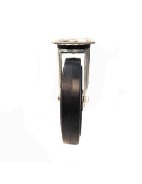 ROULETTE MANUTENTION RENFORCÉE CAOUTCHOUC S76AS DIAMÈTRE 250MM