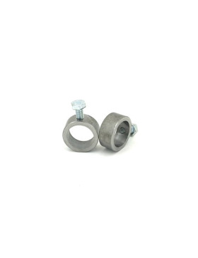 ANELLO DI FISSAGGIO REGOLABILE PER TUBO INFERIORE A 20 MM