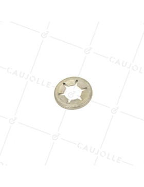 CLIP DI FISSAGGIO ANTI RUGGINE PER RUOTA CON ASSE DI DIAMETRO 12 MM • Caujolle