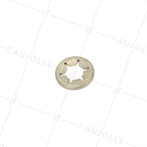 CLIP DI FISSAGGIO ANTI RUGGINE PER RUOTA CON ASSE DI DIAMETRO 12 MM • Caujolle