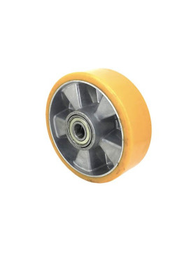 Ruota POLIURETANICA INDUSTRIALE DIAMETRO 160 MM ASSE 20 MM S2013