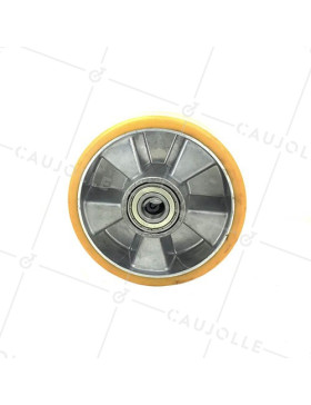 Ruota POLIURETANICA INDUSTRIALE DIAMETRO 160 MM ASSE 20 MM S2013