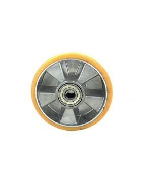 Ruota POLIURETANICA INDUSTRIALE DIAMETRO 160 MM ASSE 20 MM S2013