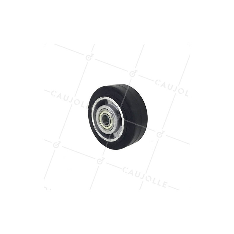 Ruota INDUSTRIALE AD ASSORBIMENTO DEGLI URTI DIAMETRO 100 MM ASSE 20 MM S2014