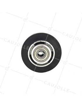 Ruota INDUSTRIALE AD ASSORBIMENTO DEGLI URTI DIAMETRO 125 MM ASSE 20 MM S2014