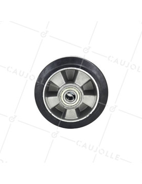 Ruota INDUSTRIALE AD ASSORBIMENTO DEI COLPI DIAMETRO 160 MM ASSE 20 MM S2014