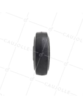 Ruota INDUSTRIALE AD ASSORBIMENTO DEI COLPI DIAMETRO 160 MM ASSE 20 MM S2014